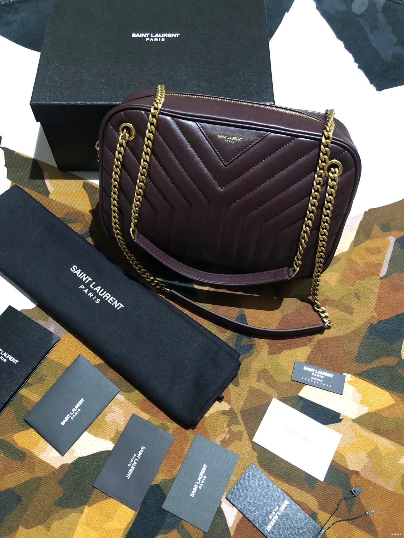 Rep ladies REP JOAN BAG IN LEATHER CAMERA Y-QUILTED SMOOTH YSL 0817